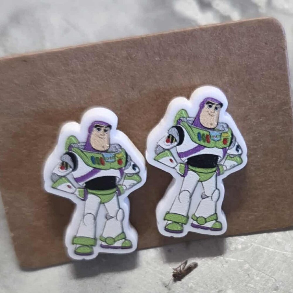 Buzz Lightyear from Toy Story Stud Earrings